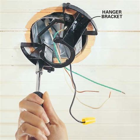 hanging a ceiling fan electrical box|ceiling fan mounting instructions.